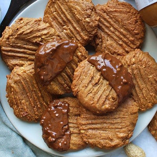 Crunchy Erdnussbutter Cookies Crunchy Erdnussbutter Cookies