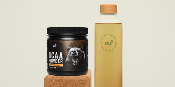 nu3 BCAA in der Glasflasche