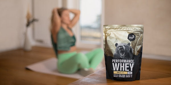 nu3 Performance Whey nach dem Training