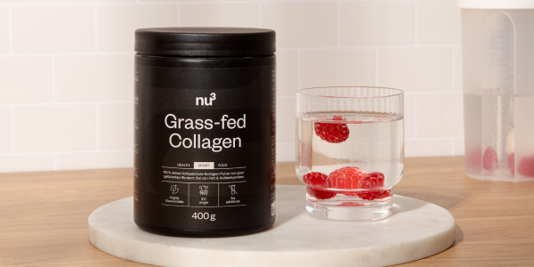 nu3 Grass-fed Collagen in Wasser löslich