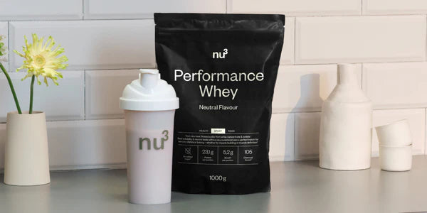 nu3 Performance Whey plus Shaker
