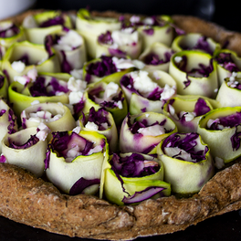 Rotkohl-Tarte