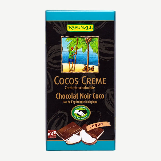 RAPUNZEL Bio Cocos Creme Zartbitter Schokolade