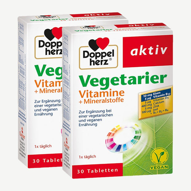 Doppelherz Vegetarier Vitamine + Mineralstoffe