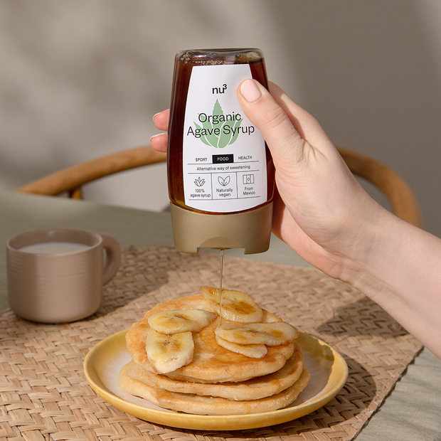 Agavensirup und Pancakes