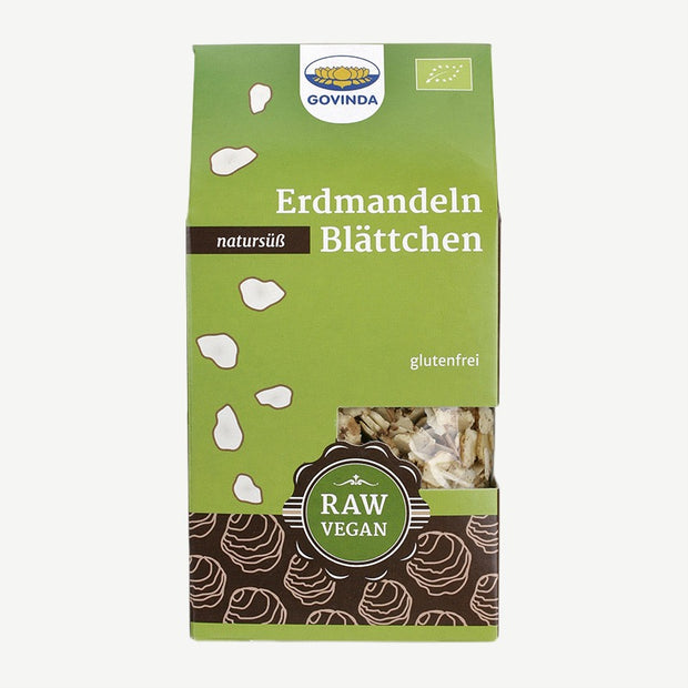Govinda Bio Erdmandel-Blättchen gehobelt