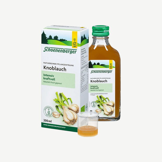 Schoenenberger Knoblauch, Saft