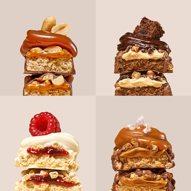 Proteinbar und Protein-Cream-Topping