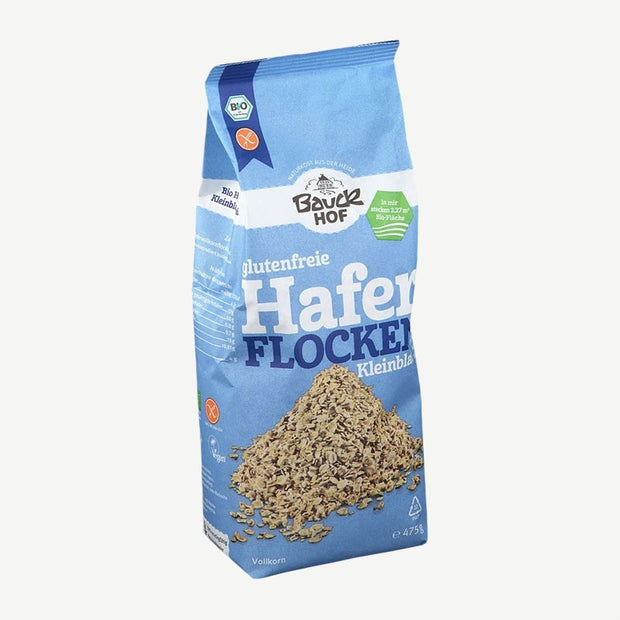 Bauckhof Bio Glutenfreie Haferflocken Kleinblatt