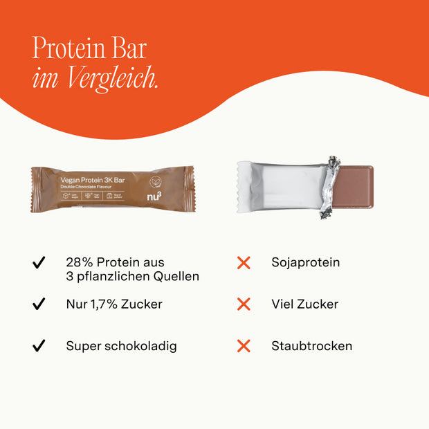 nu3 Vegan Protein 3K Bar