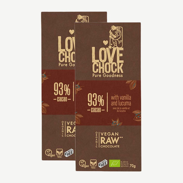 Lovechock Bio rohe Schokolade