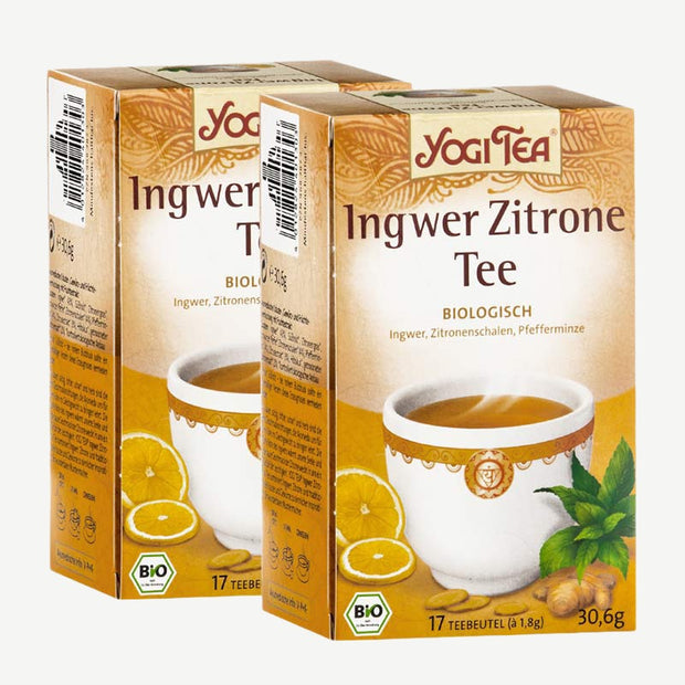 Yogi Tea Bio Ingwer Zitrone