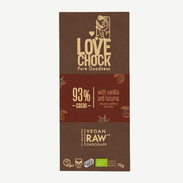 Lovechock Bio rohe Schokolade