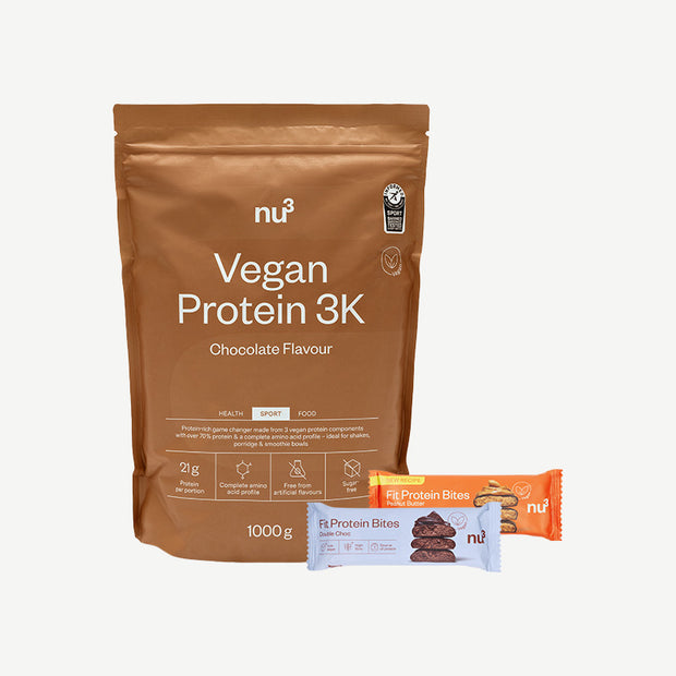 nu3 Vegan Protein 3K + nu3 Fit Protein Bites