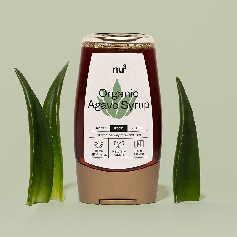 nu3 Bio Agavendicksaft: Natürliche Zuckeralternative