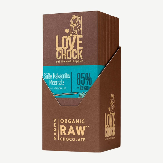 Lovechock Bio rohe Schokolade
