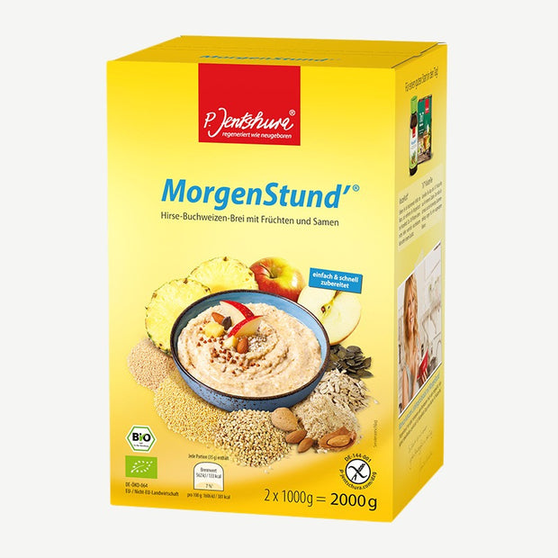 P. Jentschura Bio Morgenstund, Hirse-Buchweizen, Brei