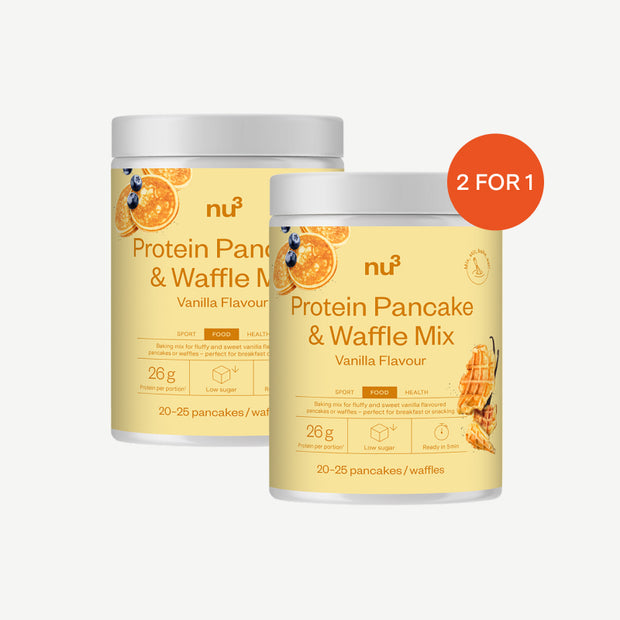 nu3 Protein Pancake & Waffle Mix, Backmischung