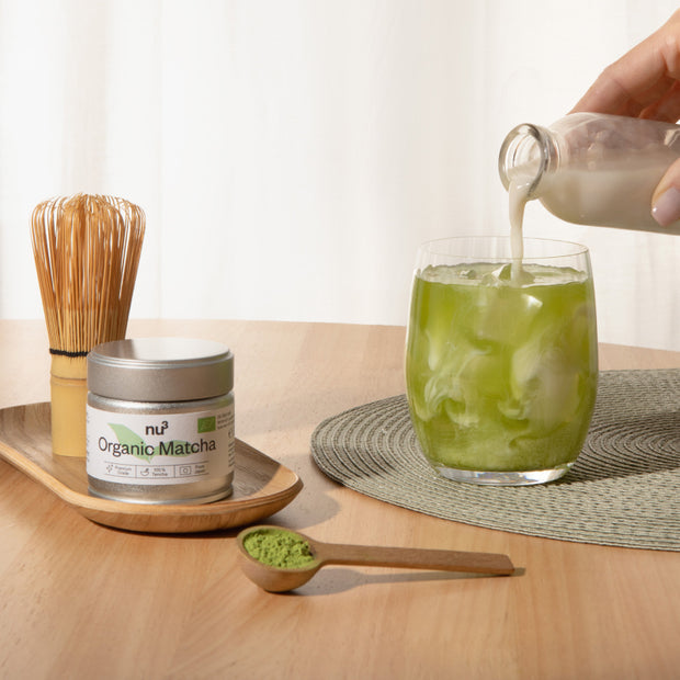 nu3 Bio Matcha im Glas