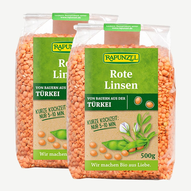 RAPUNZEL Bio Rote Linsen