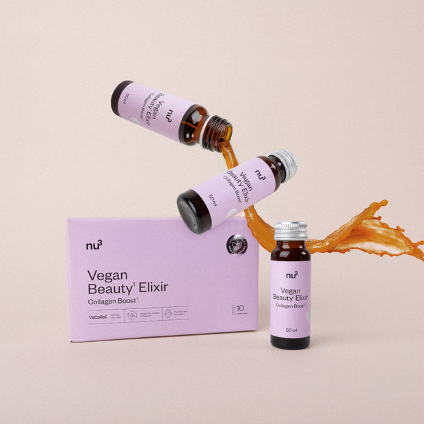 fläschen mit vegan collagen boost