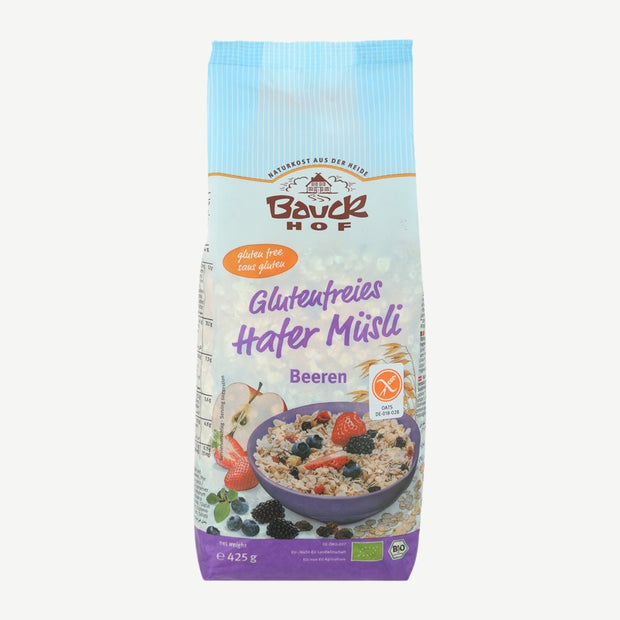 Bauckhof Bio Glutenfreies Hafermüesli