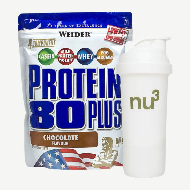 Weider Protein 80 Plus + nu3 Smart Shake