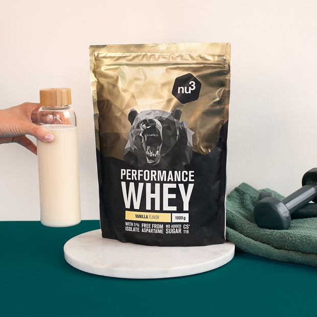 nu3 Performance Whey Vanille-Protein-Shake