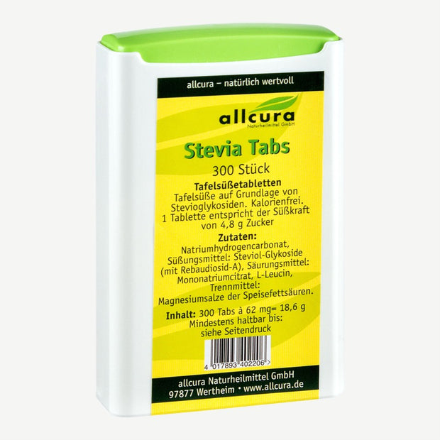 allcura Stevia Tabs