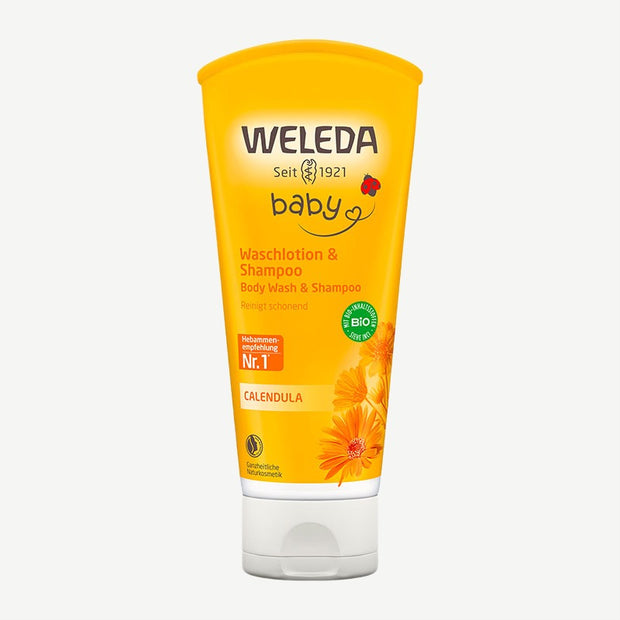 Weleda Baby & Kind Waschlotion & Shampoo, Calendula