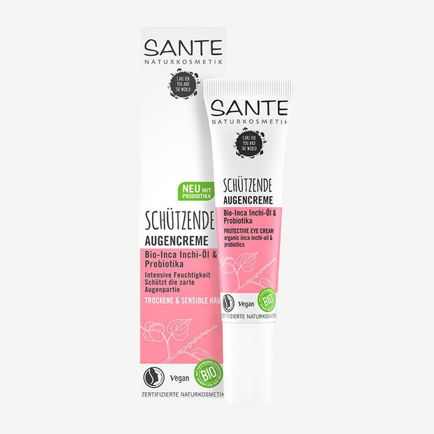 SANTE Schützende Augencreme, Bio-Inca Inchi-Öl & Probiotika