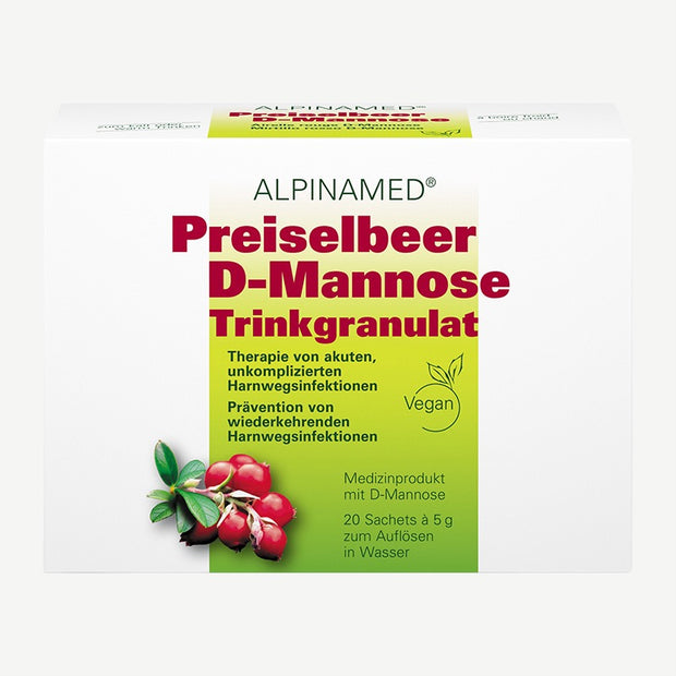 Alpinamed Preiselbeer D-Mannose Trinkgranulat