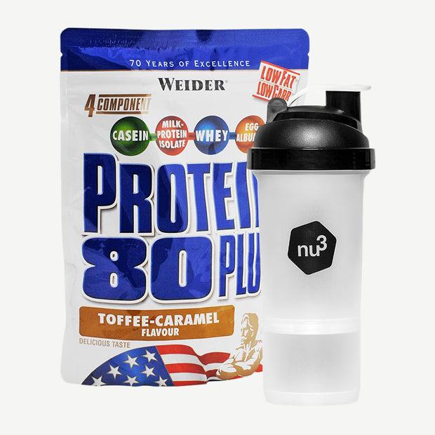 Weider Protein 80 Plus + nu3 Smart Shake