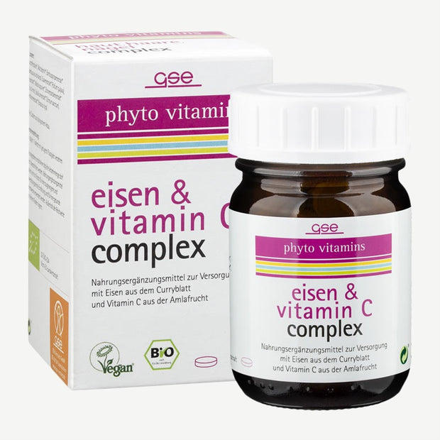 GSE phyto vitamins Bio Eisen & Vitamin C Complex
