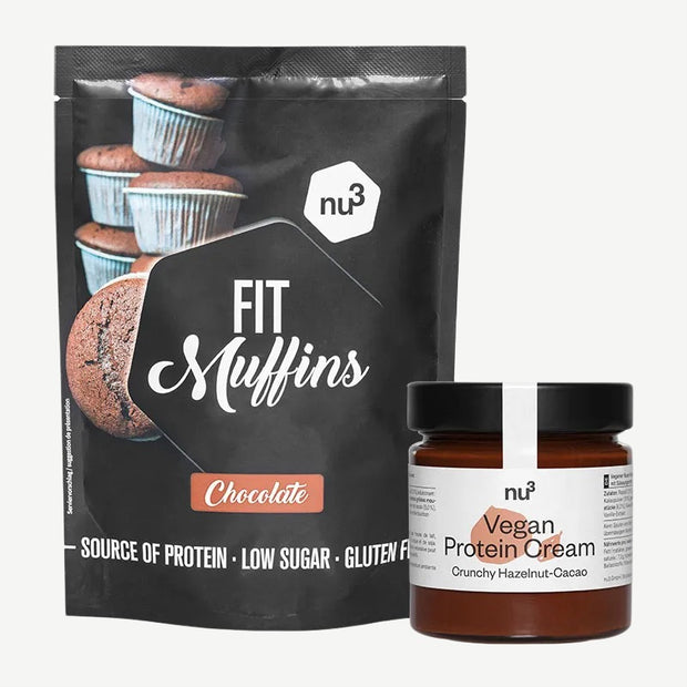 nu3 Fit Vegan Creme + Fit Protein Muffins
