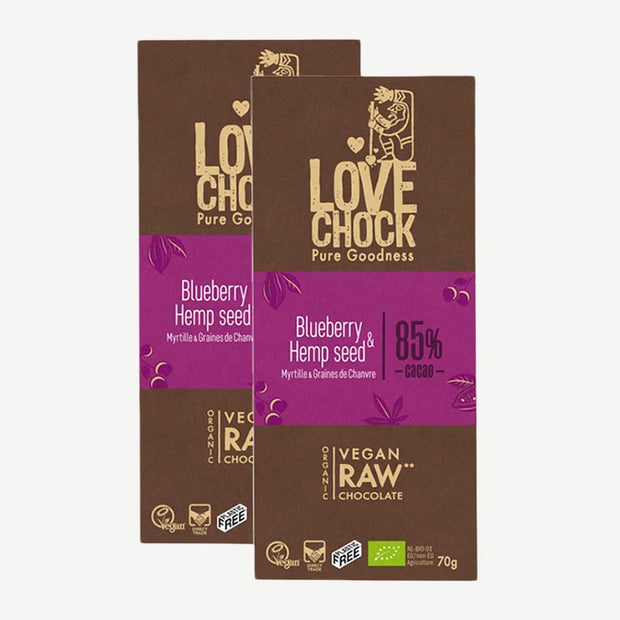 Lovechock Bio rohe Schokolade