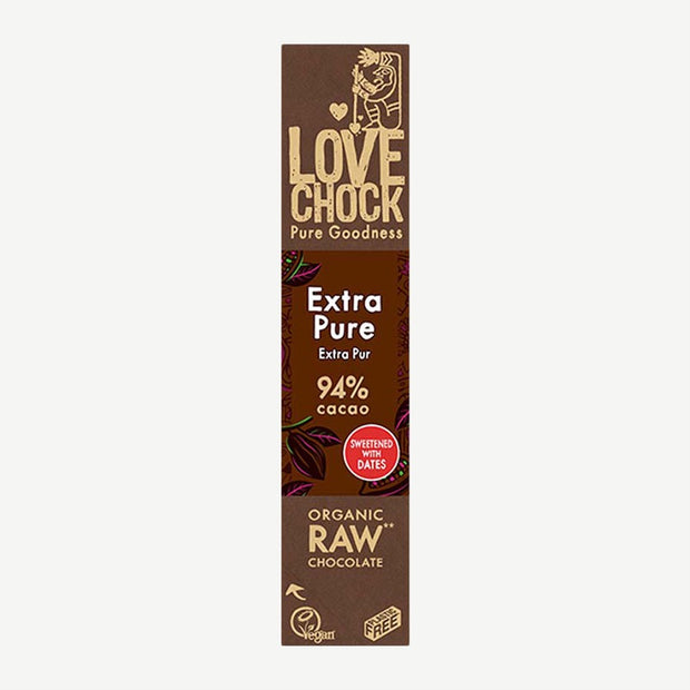 Lovechock rohe Bio-Schokolade Bars