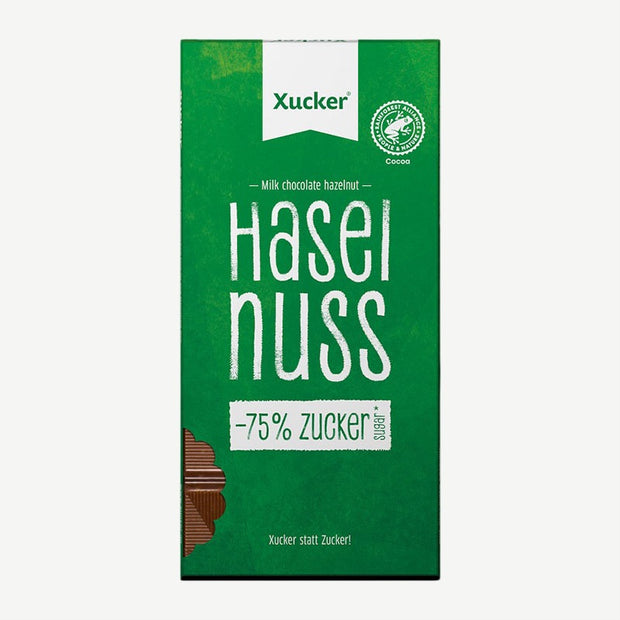 Xucker Vollmilchschokolade Haselnuss