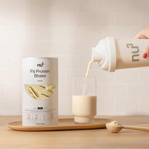 nu3 Fit Shake im Glas