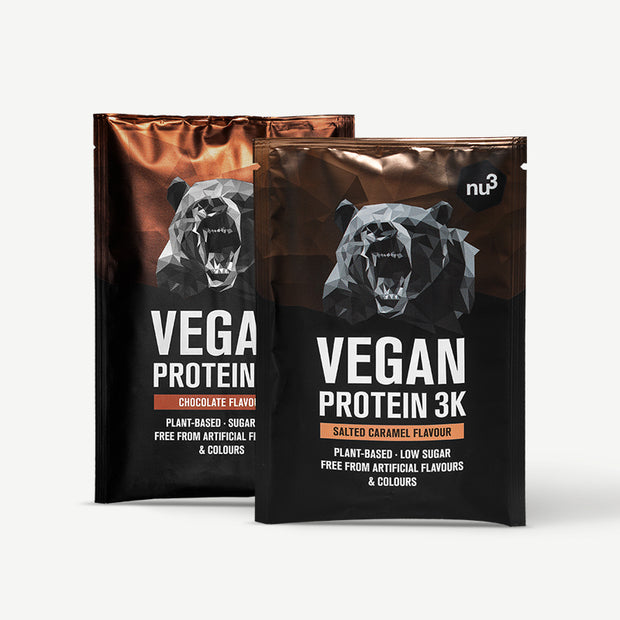 nu3 Vegan Protein 3K Probiergrössen