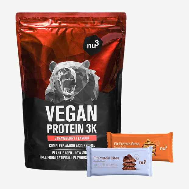 nu3 Vegan Protein 3K + nu3 Fit Protein Bites