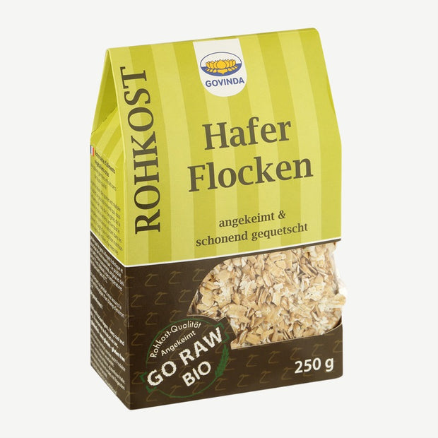 Govinda Bio Haferflocken angekeimt